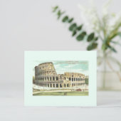  Briefkaart van Rome Colosseum Travel (Staand voorkant)