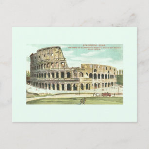 Briefkaart van Rome Colosseum Travel