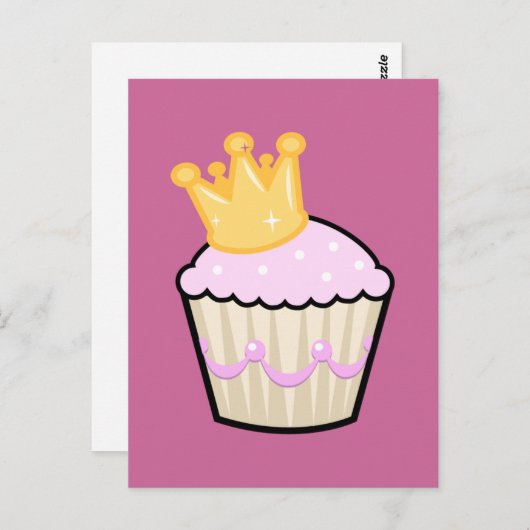 Briefkaart van Royal Cupcake (Voorkant / Achterkant)