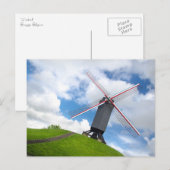 Briefkaart van ruggegraat (Voorkant / Achterkant)