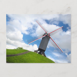 Briefkaart van ruggegraat