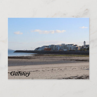 Briefkaart van Salthill Beach Galway