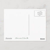 Briefkaart van Salvia en inheemse bijen (Achterkant)