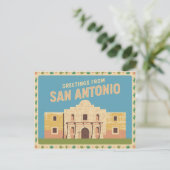 Briefkaart van San Antonio | Groeten van (Staand voorkant)