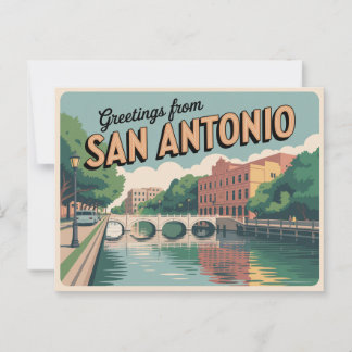  Briefkaart van San Antonio | Groeten van