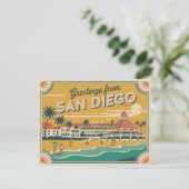 Briefkaart van San Diego | Groeten van (Staand voorkant)