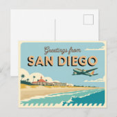 Briefkaart van San Diego | Groeten van (Voorkant / Achterkant)