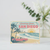 Briefkaart van San Diego | Groeten van (Staand voorkant)