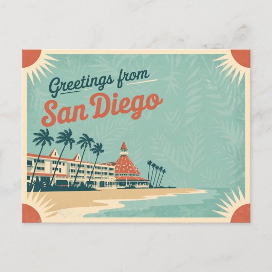 Briefkaart van San Diego | Groeten van (Voorkant)