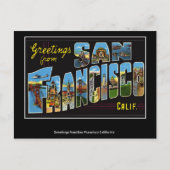  Briefkaart van San Francisco (Voorkant)