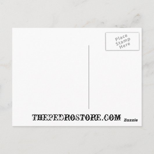 Briefkaart van San Pedro Fisherman (Achterkant)