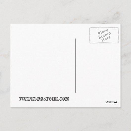 Briefkaart van San Pedro Octopus (Achterkant)