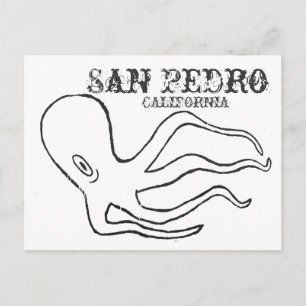 Briefkaart van San Pedro Octopus