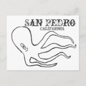 Briefkaart van San Pedro Octopus (Voorkant)