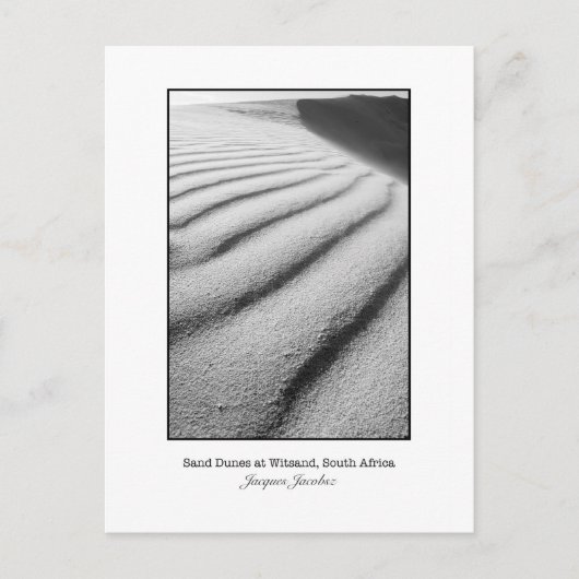 Briefkaart van Sand Dune (Voorkant)