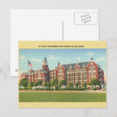 Briefkaart van Sanitarium Dallas van Paul (Voorkant / Achterkant)