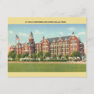  Briefkaart van Sanitarium Dallas van Paul