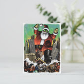 Briefkaart van Santazilla (Staand voorkant)