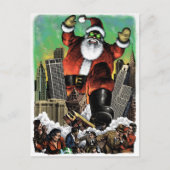 Briefkaart van Santazilla (Voorkant)