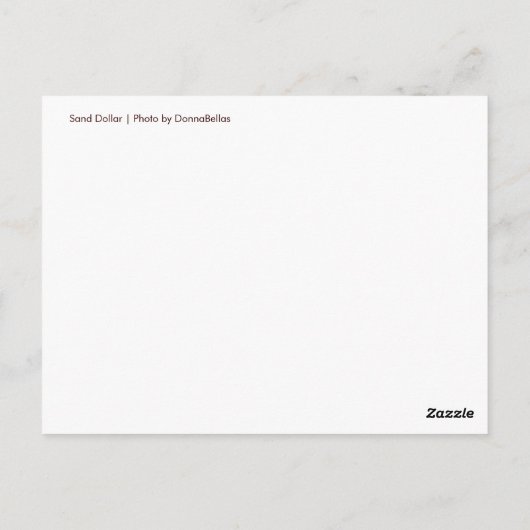 Briefkaart van scharnieren met zandband (kleurenfo (Achterkant)