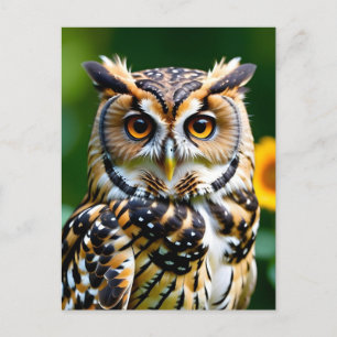 Briefkaart van schoonheid en wijsheid