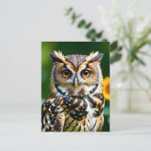 Briefkaart van schoonheid en wijsheid (Staand voorkant)