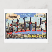  Briefkaart van Seattle (Voorkant)