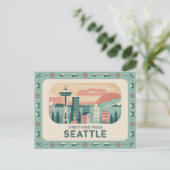 Briefkaart van Seattle | Groeten uit Seattle (Staand voorkant)