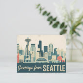 Briefkaart van Seattle | Groeten uit Seattle (Staand voorkant)