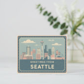  Briefkaart van Seattle | Groeten uit Seattle (Staand voorkant)