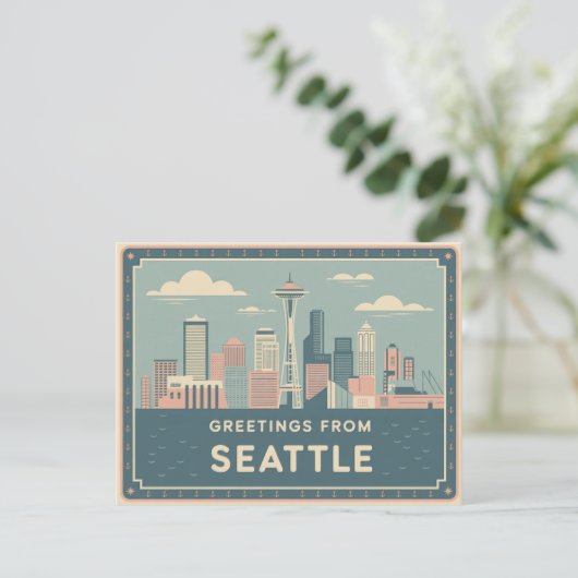 Briefkaart van Seattle | Groeten uit Seattle (Staand voorkant)