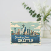 Briefkaart van Seattle | Groeten uit Seattle (Staand voorkant)