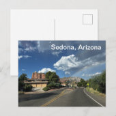 Briefkaart van Sedona, Arizona (Voorkant / Achterkant)