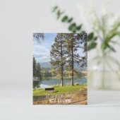 Briefkaart van Shannon Lake in West Kelowna, Canad (Staand voorkant)
