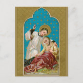 Briefkaart van Sint-Aloysius & Plague Victim (M 00 (Voorkant)