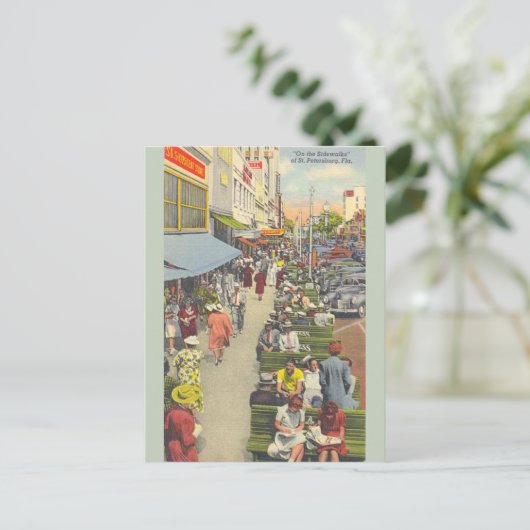  Briefkaart van Sint-Petersburg (Staand voorkant)