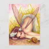 Briefkaart van slakkepels (Voorkant)