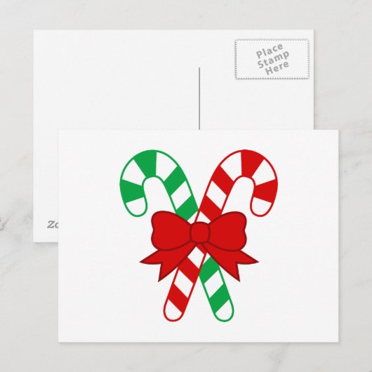 Briefkaart van snoepsuikerriet (Voorkant / Achterkant)