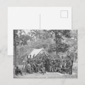 Briefkaart van soldaten (Voorkant / Achterkant)