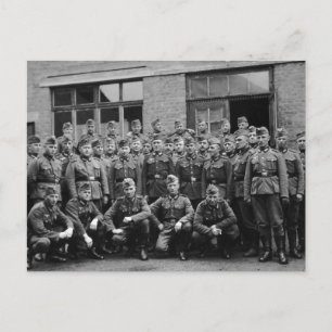 Briefkaart van  soldaten