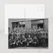 Briefkaart van  soldaten (Voorkant / Achterkant)