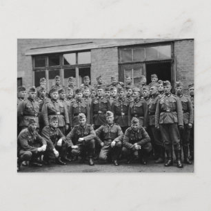 Briefkaart van  soldaten