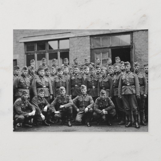 Briefkaart van  soldaten (Voorkant)