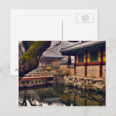 Briefkaart van Songgwangsa, Zuid-Korea (Voorkant / Achterkant)