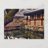 Briefkaart van Songgwangsa, Zuid-Korea (Voorkant)