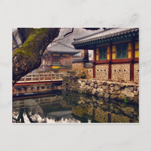 Briefkaart van Songgwangsa, Zuid-Korea (Voorkant)