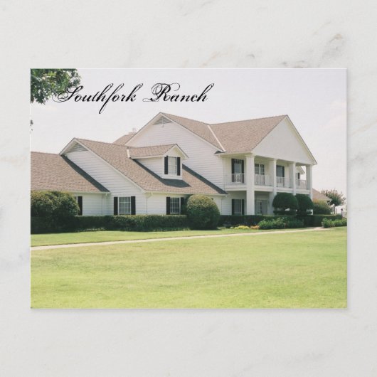 Briefkaart van Southfork (Voorkant)