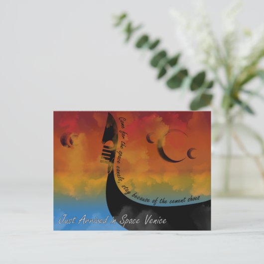 Briefkaart van Space Venice (Staand voorkant)