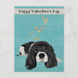 BRIEFKAART VAN SPANIEL VALENTIJNS
