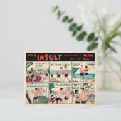 Briefkaart van spierreclame (Staand voorkant)